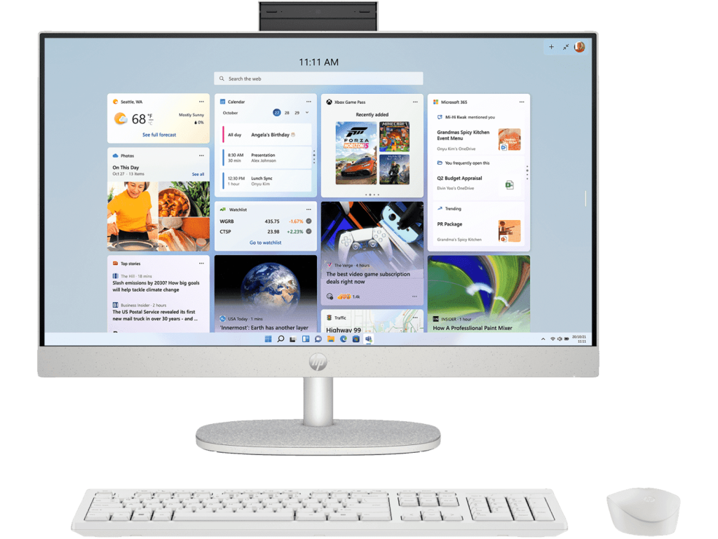 HP 27 inch All-in-One 27-cr1027in PC